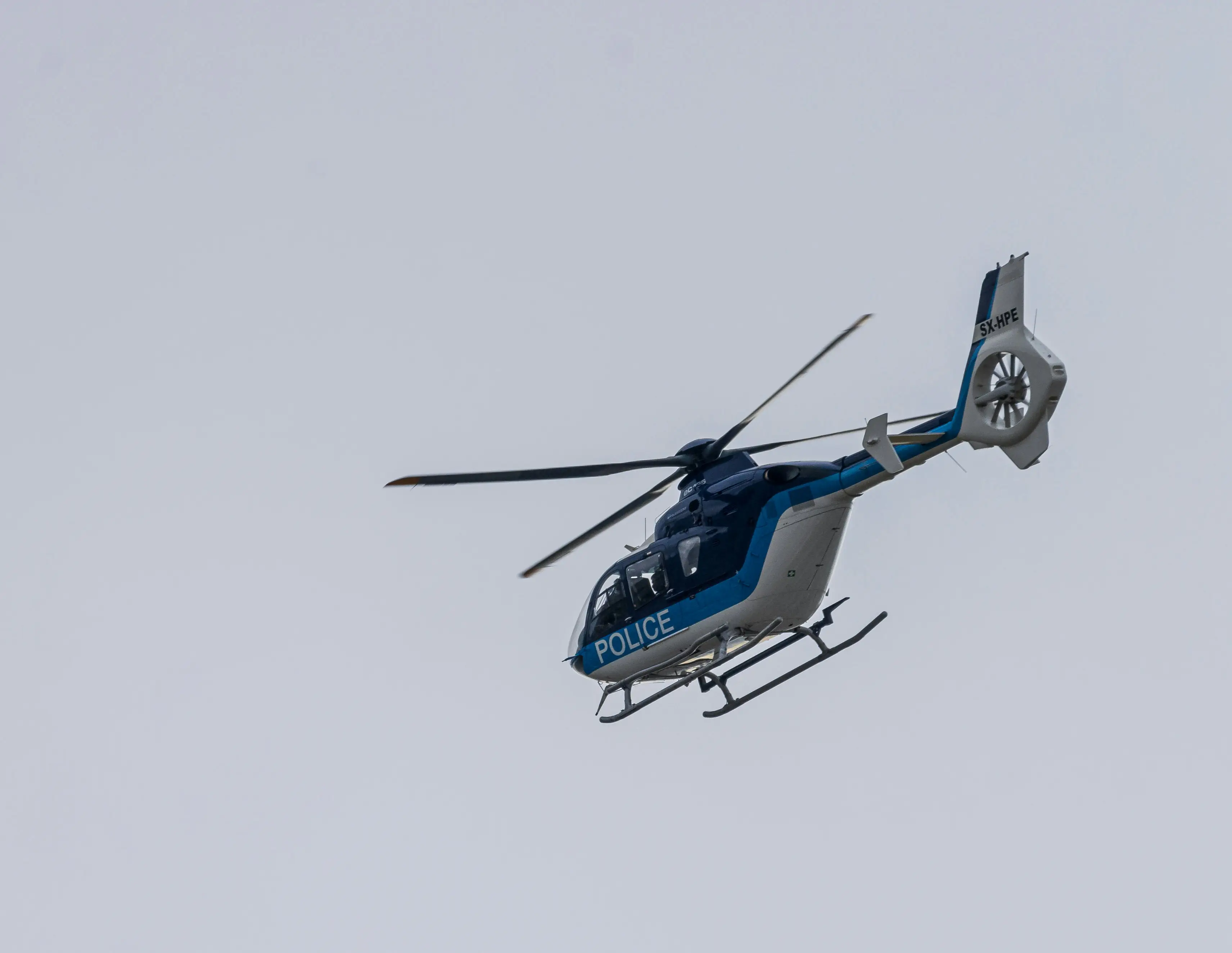 Helicopter police